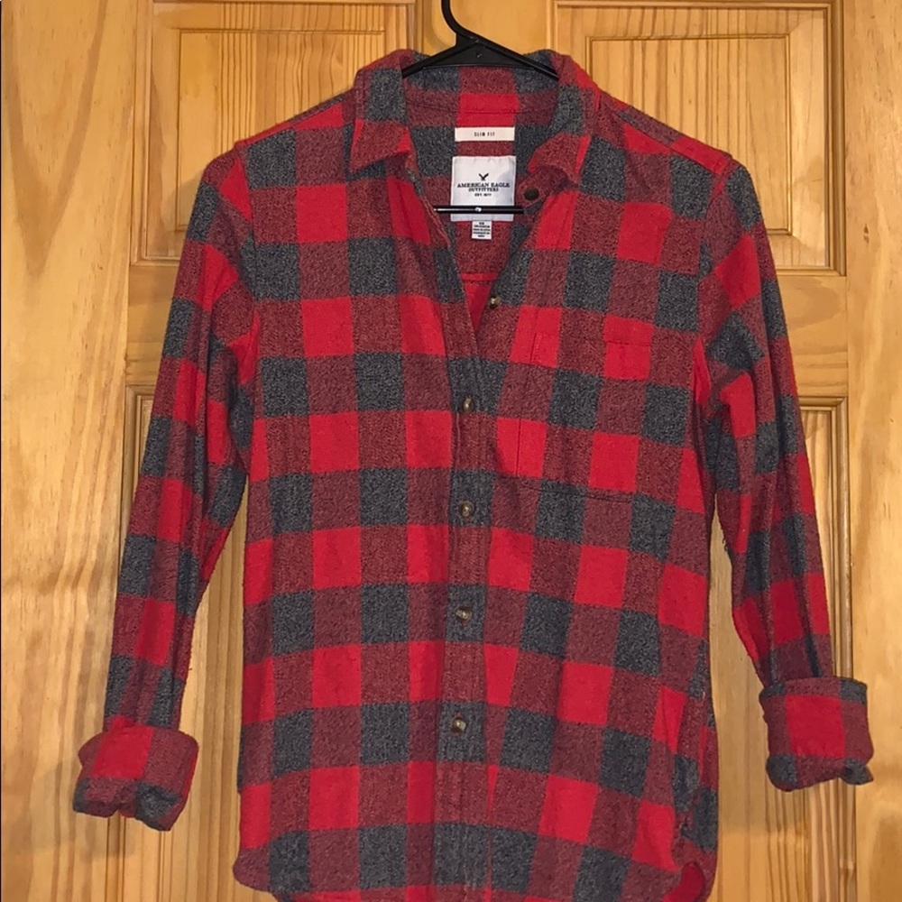 American Eagle Slim Fit Flannel